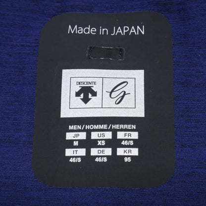 DESCENTE 迪桑特 【高尔夫】黑×蓝 日本製 Saitos 4向弹性尼龙 Primeflex Heat Retention Jersey 夹克