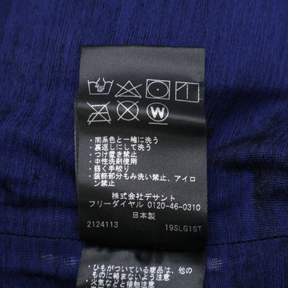 DESCENTE 迪桑特 【高尔夫】黑×蓝 日本製 Saitos 4向弹性尼龙 Primeflex Heat Retention Jersey 夹克