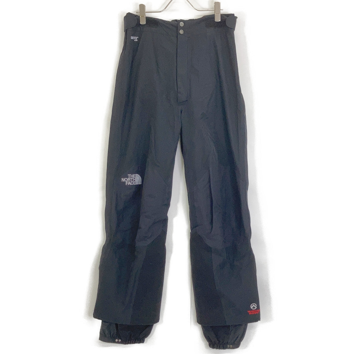 NP15651 Black Summit Series GORE-TEX Mountain Bib Skiwear Bottoms L Men's