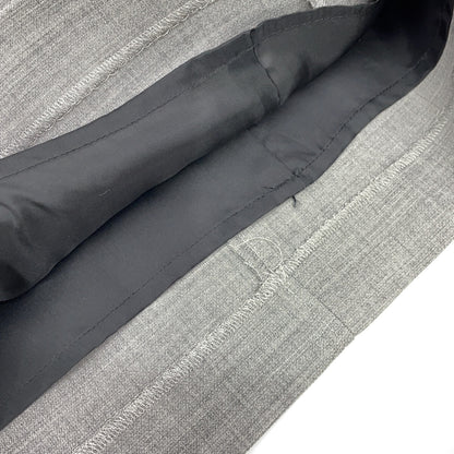 LOHEN Gray Sleeveless Switch V-Neck Dress