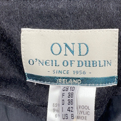 O’Neil of Dublin オニール オブ ダブリン 24年製 ブラック ウール混 ベルトループ スカート スカート