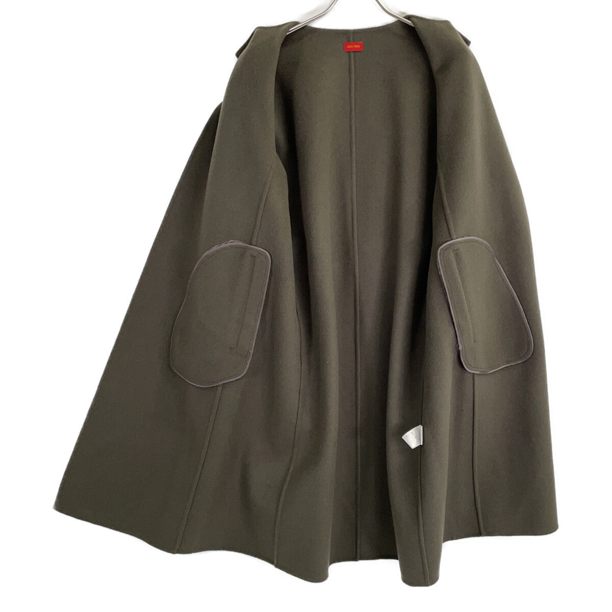 DES PRES 22-08-94-08301 Khaki OUBLE FACE MELTON BEAVER Coat