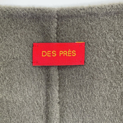 DES PRES 22-08-94-08301 Khaki OUBLE FACE MELTON BEAVER Coat