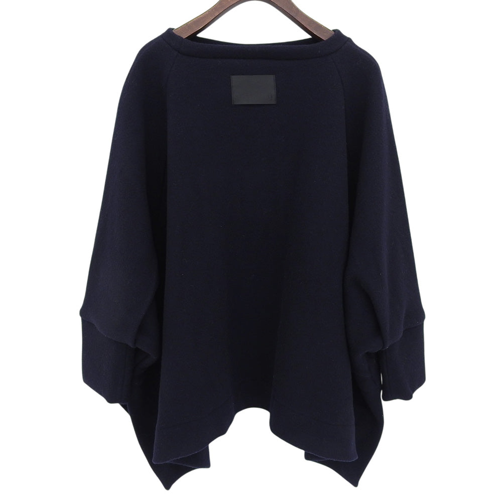 Wool Blend ISADORA CREW NECK Top for Women in Navy ― Women