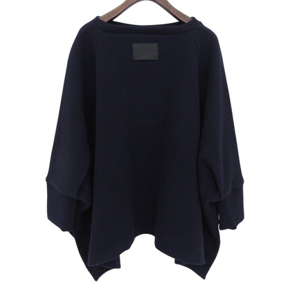 Wool Blend ISADORA CREW NECK Top for Women in Navy ― Women