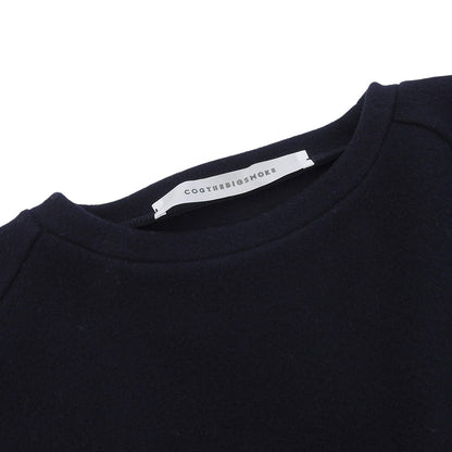 Wool Blend ISADORA CREW NECK Top for Women in Navy ― Women