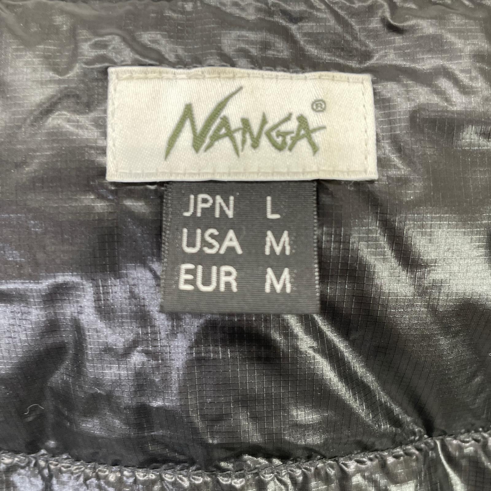 NANGA 南贺 黑色 两穿可拆卸羽绒开衫 夹克