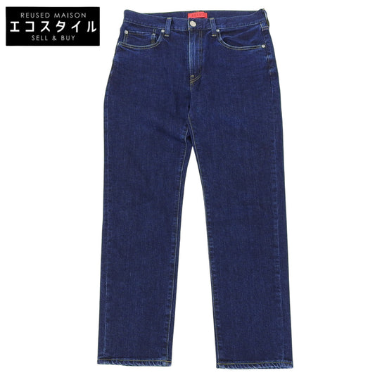 Excellent Condition Tapered Denim Pants Bottoms Men's Indigo 33 Bottoms 33 Men's