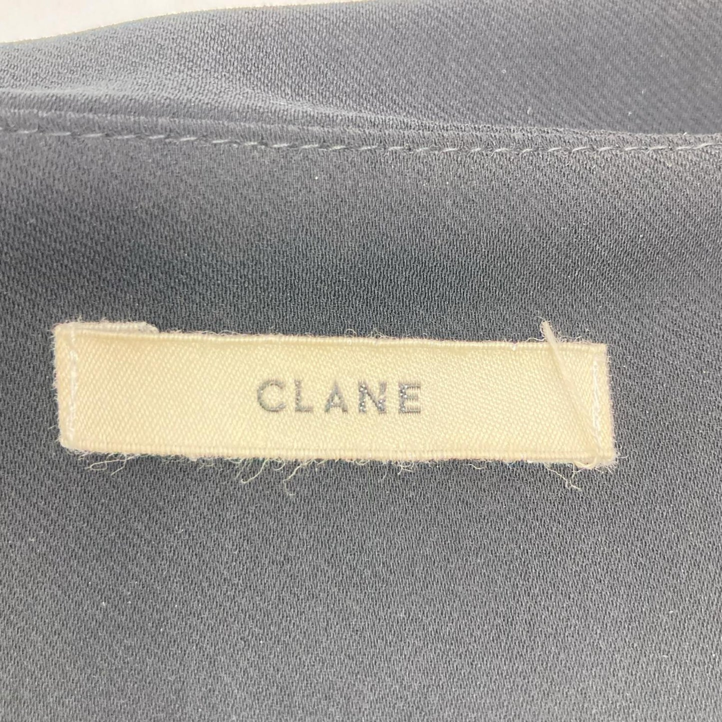 CLANE クラネ 10113-0041 ブラック ベルテッドギャザーオールインワン ワンピース