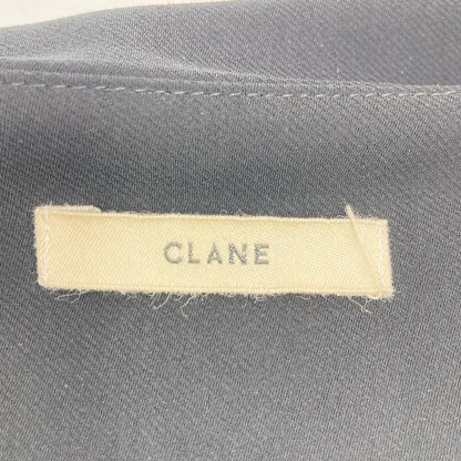 CLANE クラネ 10113-0041 ブラック ベルテッドギャザーオールインワン ワンピース