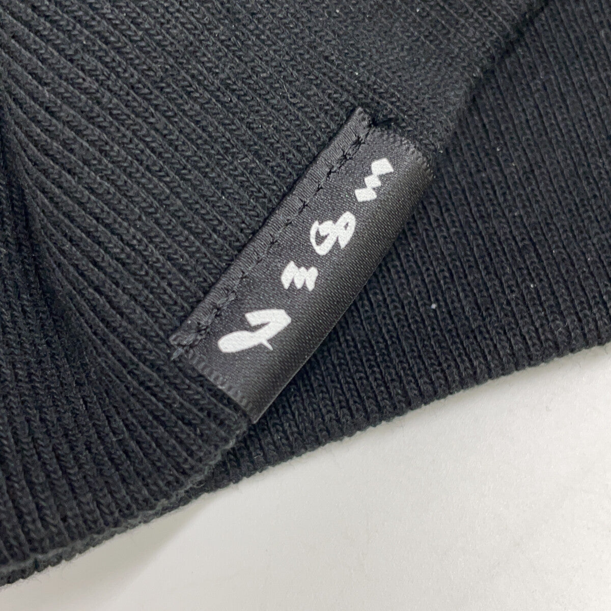 ACRONYM ACRONYM 【×NESM】黑色后背印花圆领套头卫衣 上衣