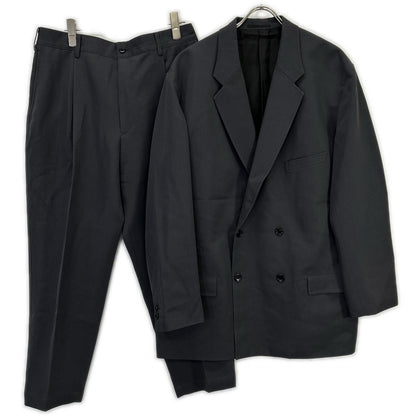 Graphpaper GM223-20051B/GM223-40052B Dark Gray Scale Off Wool Tailored Jacket Pants Set-up Suit