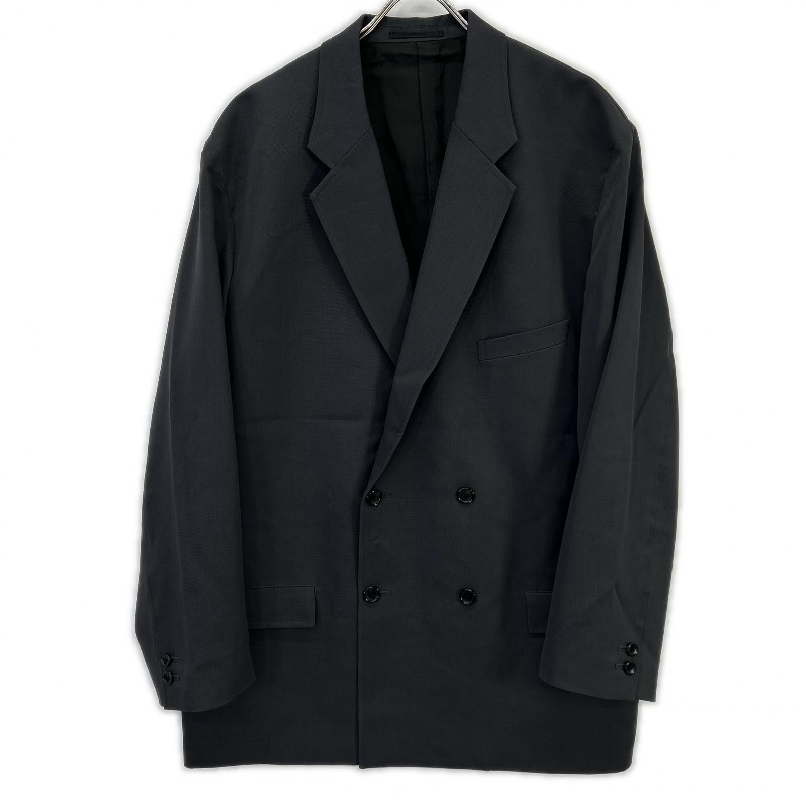Graphpaper GM223-20051B/GM223-40052B Dark Gray Scale Off Wool Tailored Jacket Pants Set-up Suit