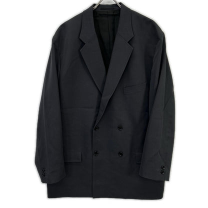 Graphpaper GM223-20051B/GM223-40052B Dark Gray Scale Off Wool Tailored Jacket Pants Set-up Suit