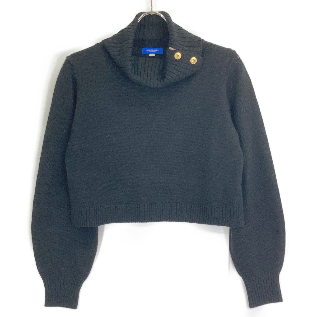 BLUE LABEL CRESTBRIDGE 蓝标博柏利 【原宿店限定】25年款 黑色 博柏利格纹羊毛提花连衣裙套装