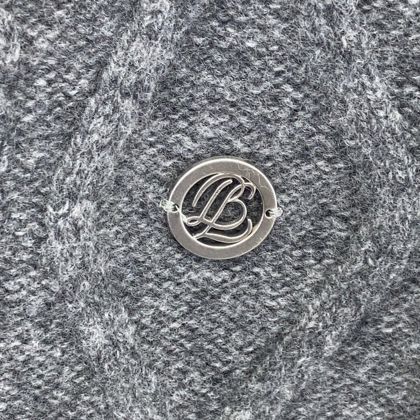 BLUE LABEL CRESTBRIDGE ブルーレーベルクレストブリッジ 25年製 グレー×ホワイト ニットベスト付きカットソー トップス