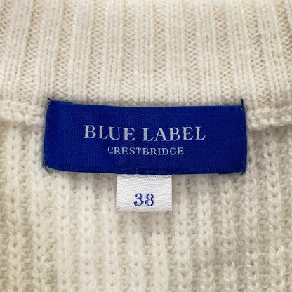 BLUE LABEL CRESTBRIDGE 2025 Ivory x White Knit Vest with Cut and Sew Top 38