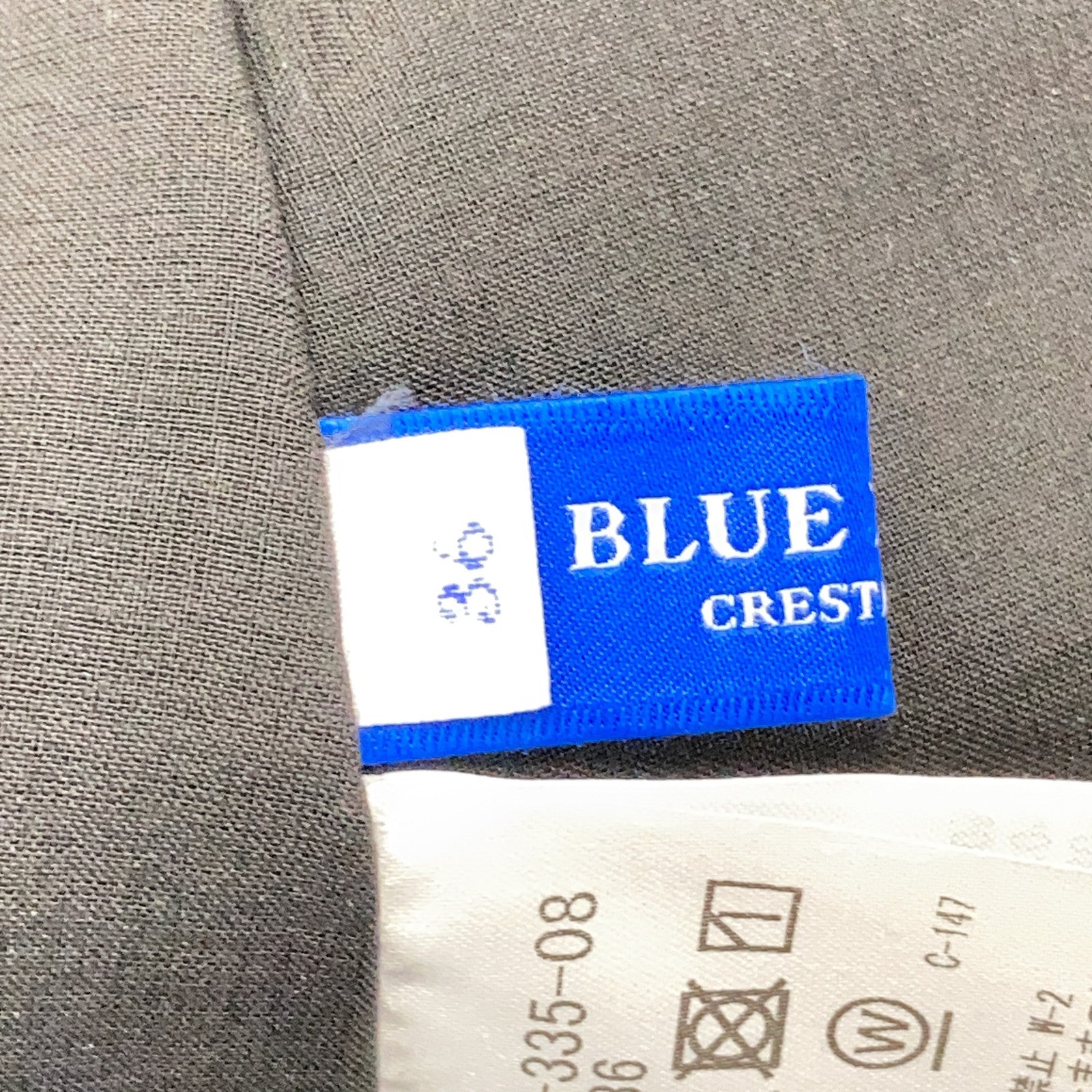 BLUE LABEL CRESTBRIDGE 蓝标克雷斯布里奇 24年款 灰色 克雷斯布里奇格纹轻薄斜纹马甲连衣裙