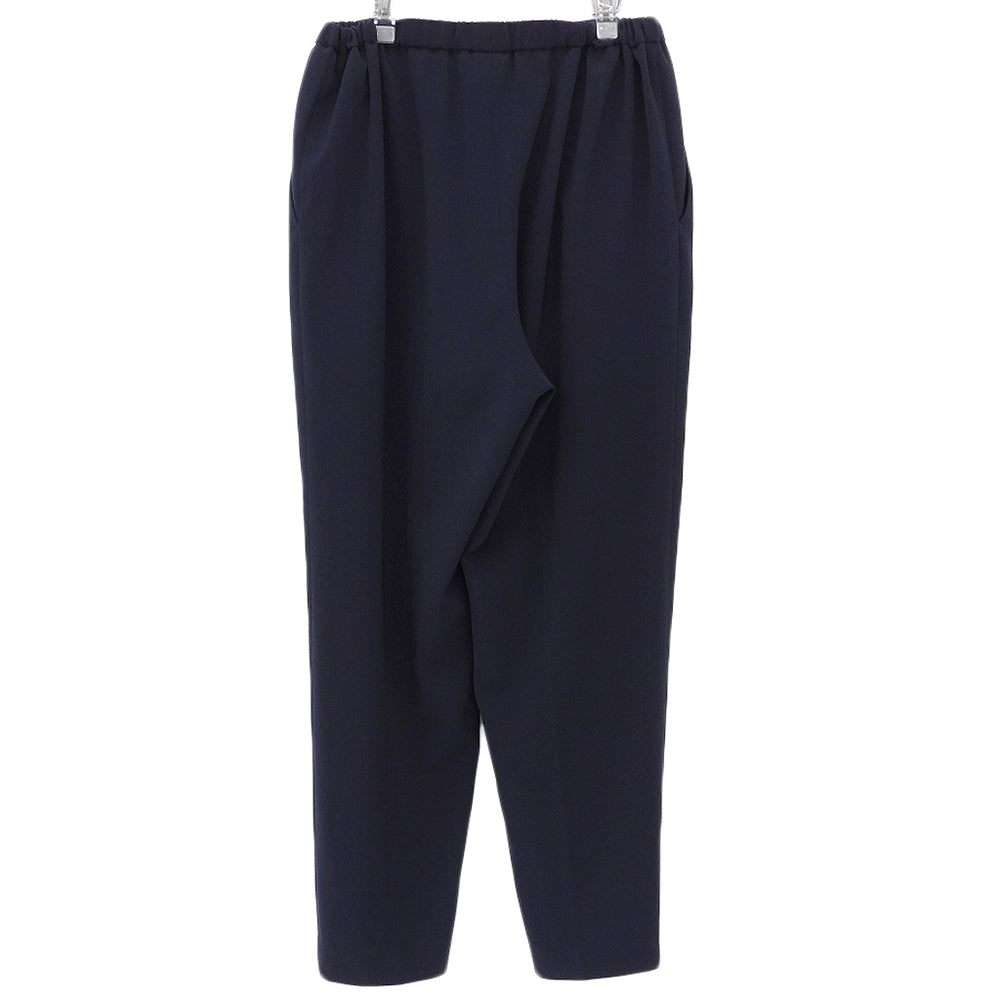 Slit Tapered Pants Bottoms Women's Navy 36 8514-144-0002 Bottoms 36 Women's