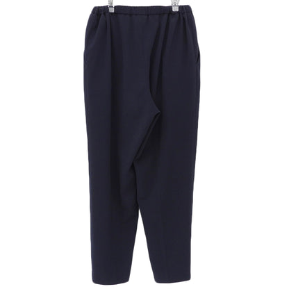 Slit Tapered Pants Bottoms Women's Navy 36 8514-144-0002 Bottoms 36 Women's