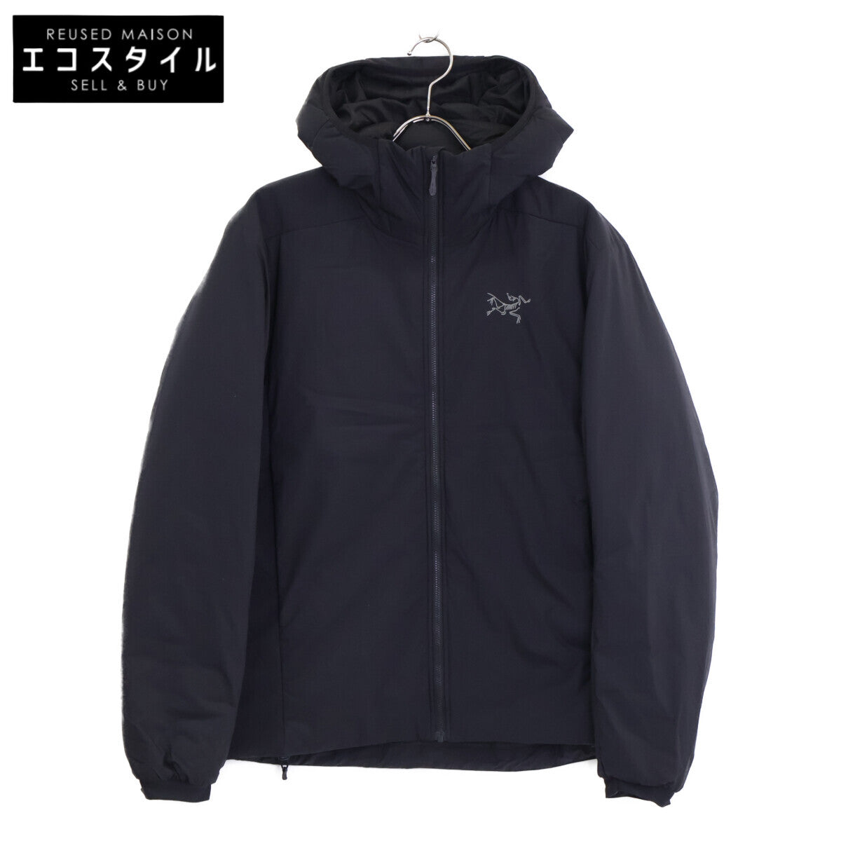 ARC'TERYX 始祖鸟 X000009902 25年款 黑色 Atom SV Hoody M 始祖鸟SV连帽衫 夹克 S