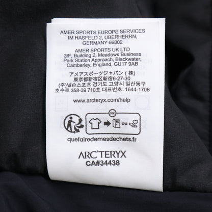 ARC'TERYX 始祖鸟 X000009902 25年款 黑色 Atom SV Hoody M 始祖鸟SV连帽衫 夹克 S