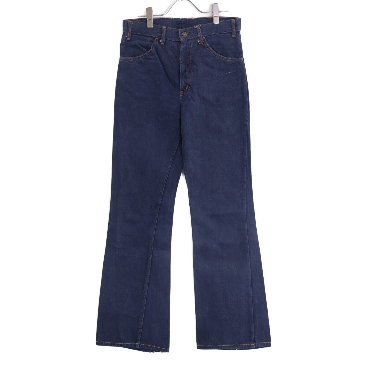 LEVI'S 李维斯 70年代 42TALON 先染海军蓝 646 橙色标签 喇叭牛仔裤 裤装