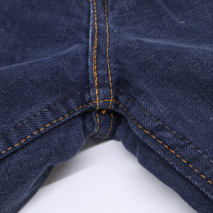 LEVI'S 李维斯 70年代 42TALON 先染海军蓝 646 橙色标签 喇叭牛仔裤 裤装
