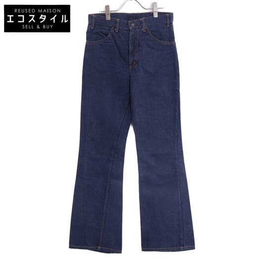 LEVI'S リーバイス 70's 42TALON 先染めネイビー 646 オレンジタブ ベルボトム デニムパンツ ボトムス