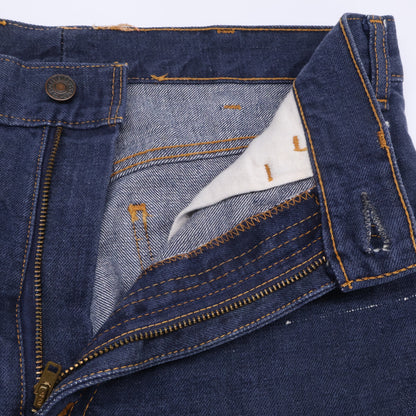 LEVI'S 李维斯 70年代 42TALON 先染海军蓝 646 橙色标签 喇叭牛仔裤 裤装