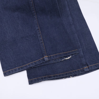 LEVI'S 李维斯 70年代 42TALON 先染海军蓝 646 橙色标签 喇叭牛仔裤 裤装
