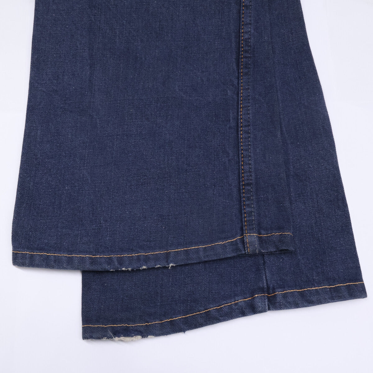 LEVI'S 李维斯 70年代 42TALON 先染海军蓝 646 橙色标签 喇叭牛仔裤 裤装