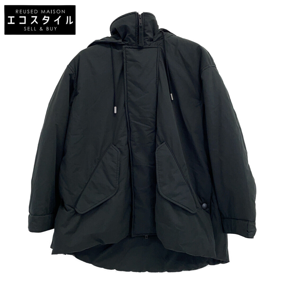 THE RERACS ザ・リラクス 21FW-RECT-311L-J INSULATE SHORT PEPLUM COAT 中綿モッズ コート 36