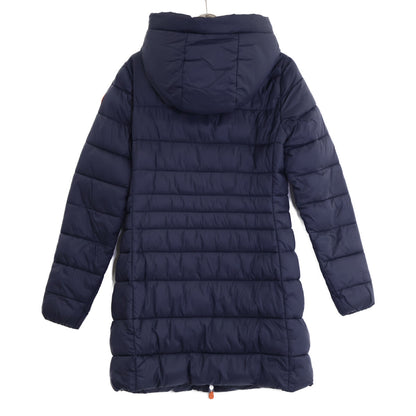 SAVE THE DUCK 赛维·达克 海军蓝 ULTRA LIGHT JACKET 羊羔绒连帽羽绒大衣 大衣 2