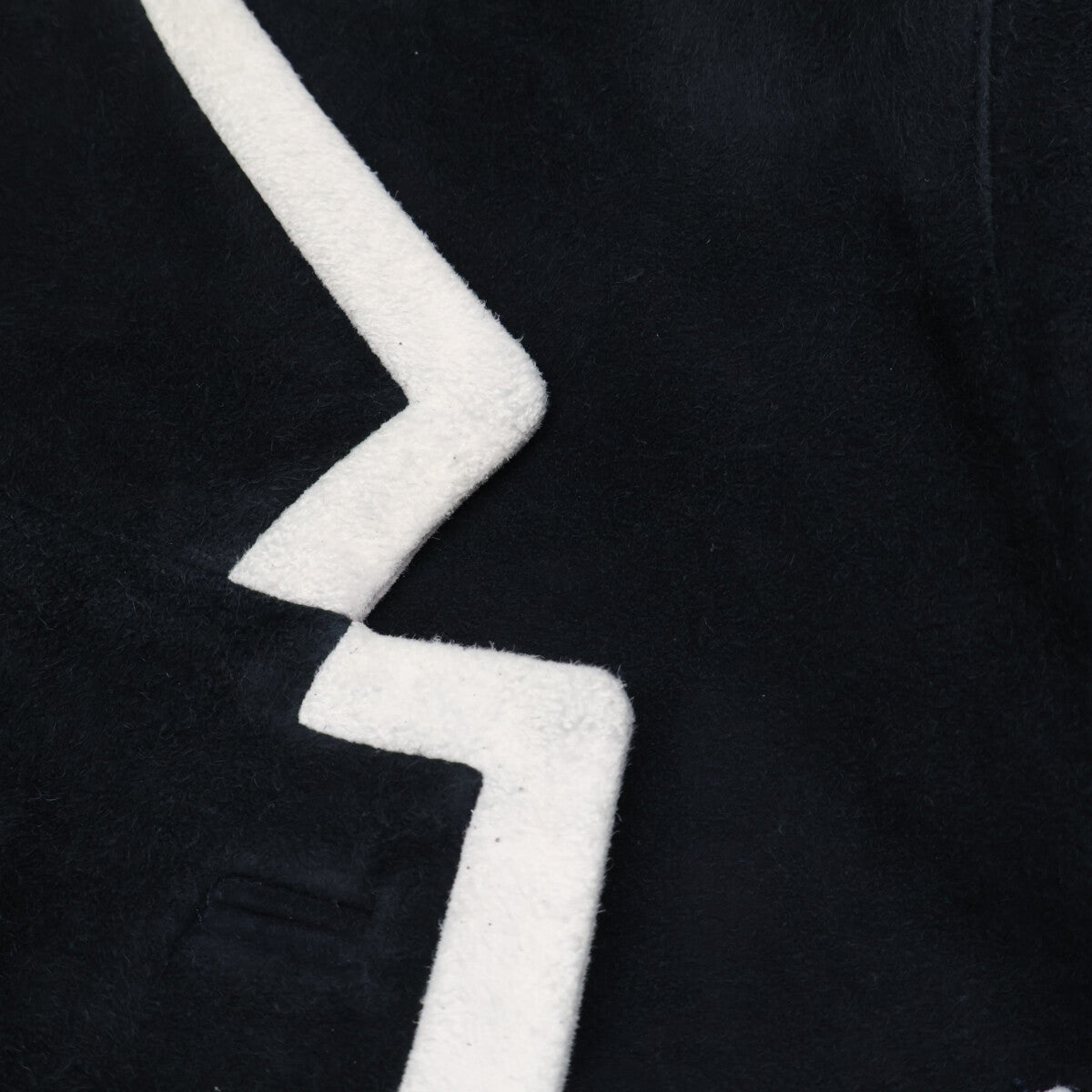 Cinquanta Ships 50th-anniversary exclusive black goat suede piped blazer jacket