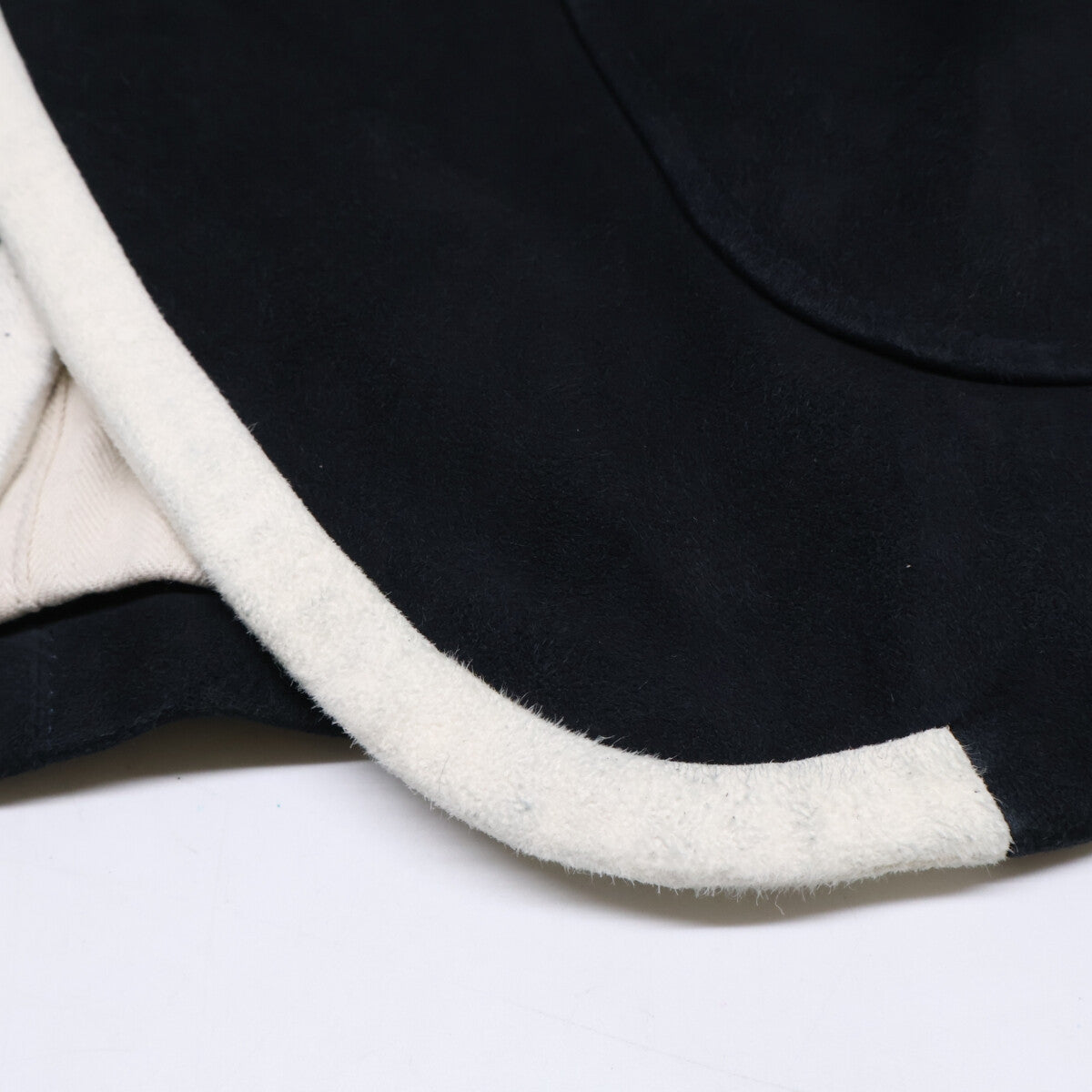 Cinquanta Ships 50th-anniversary exclusive black goat suede piped blazer jacket