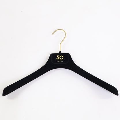 Cinquanta Ships 50th-anniversary exclusive black goat suede piped blazer jacket