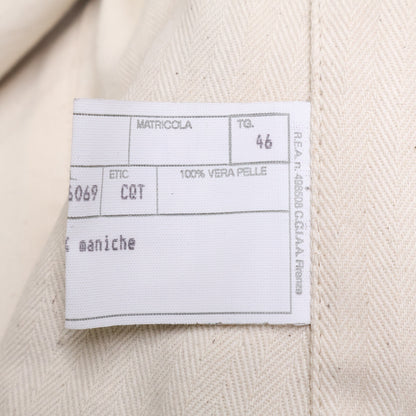 Cinquanta Ships 50th-anniversary exclusive black goat suede piped blazer jacket
