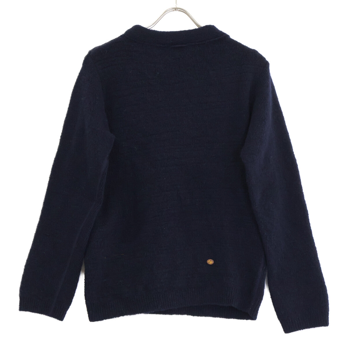 45R 81180024 Navy Shetland Stretch Knit 908 Sweater Top
