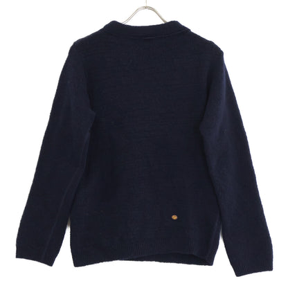 45R 81180024 Navy Shetland Stretch Knit 908 Sweater Top