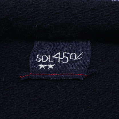 45R 81180024 Navy Shetland Stretch Knit 908 Sweater Top