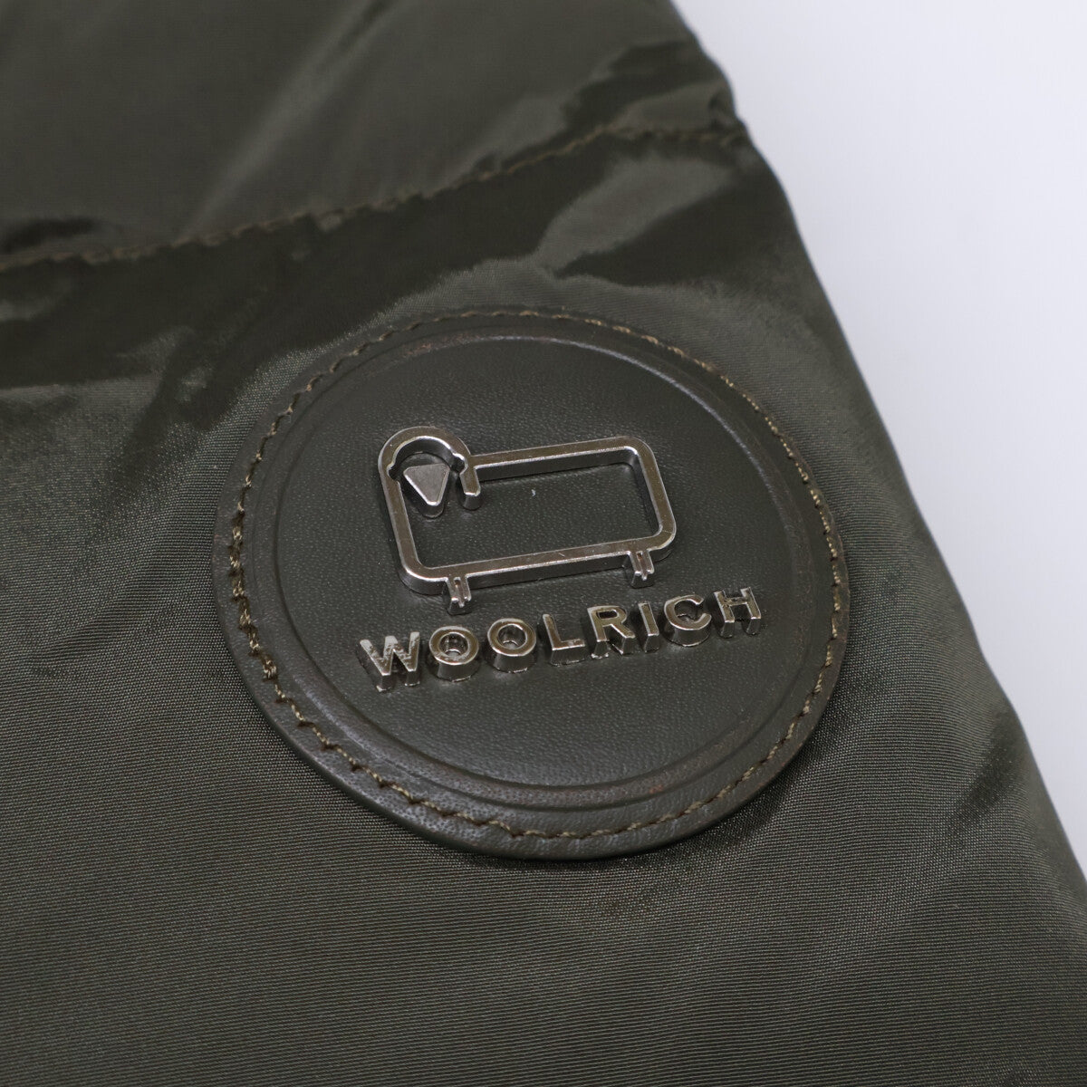 WOOLRICH ウールリッチ WWOU0697 カーキ ALSEA PUFFY PARKA フーデッドダウンコート コート