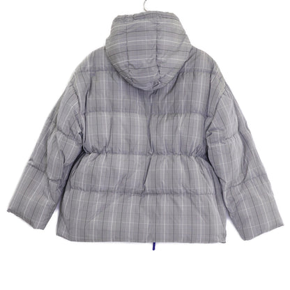 ENFOLD 300GA130-2800 23AW Gray MINIMAL DOWN-JACKET Drawstring Hooded Down Jacket 36