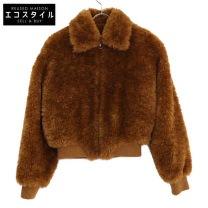 rag&bone 拉格与骨 W2-W01163 棕色 HESPER 人造毛皮短外套 夹克 XS
