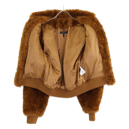 rag&bone 拉格与骨 W2-W01163 棕色 HESPER 人造毛皮短外套 夹克 XS