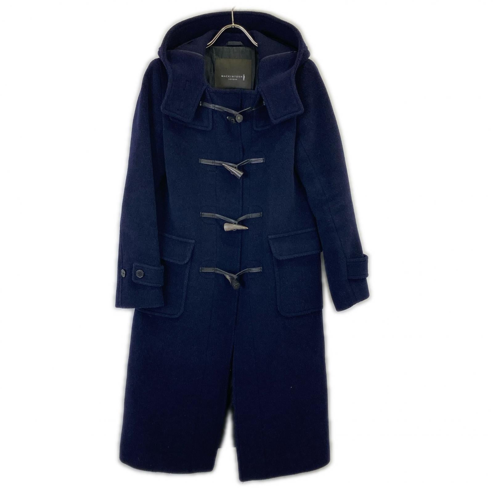 MACKINTOSH LONDON G5B01-647-28 Navy Hooded Duffle Coat
