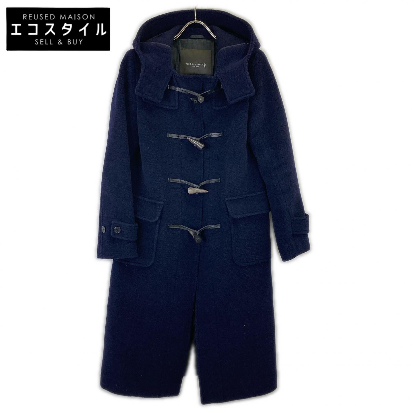 MACKINTOSH LONDON G5B01-647-28 Navy Hooded Duffle Coat