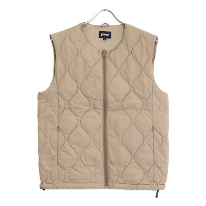 schott ショット 【×TAION】25SS ベージュ ナイロン ダウンベスト ベスト