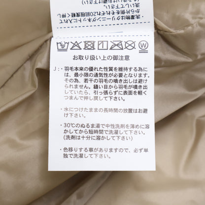 SCHOTT ショット 【×TAION】25SS ベージュ ナイロン ダウンベスト ベスト