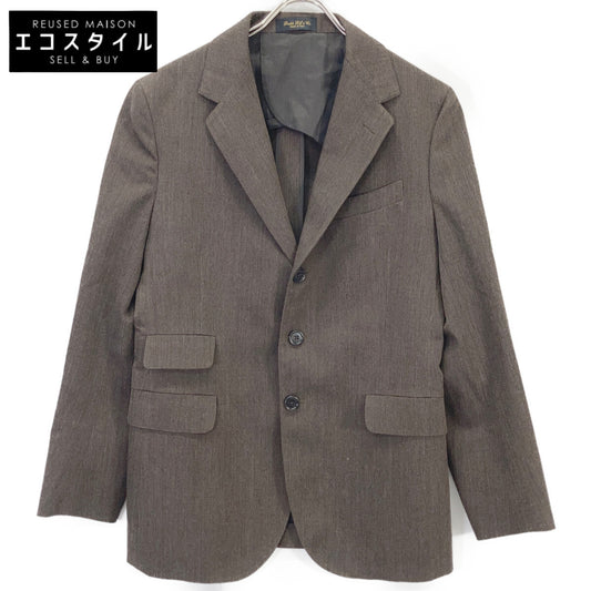 RRL Double RL 782915531001 Made in Italy Brown Wool Center Vent 3B Tailored Jacket